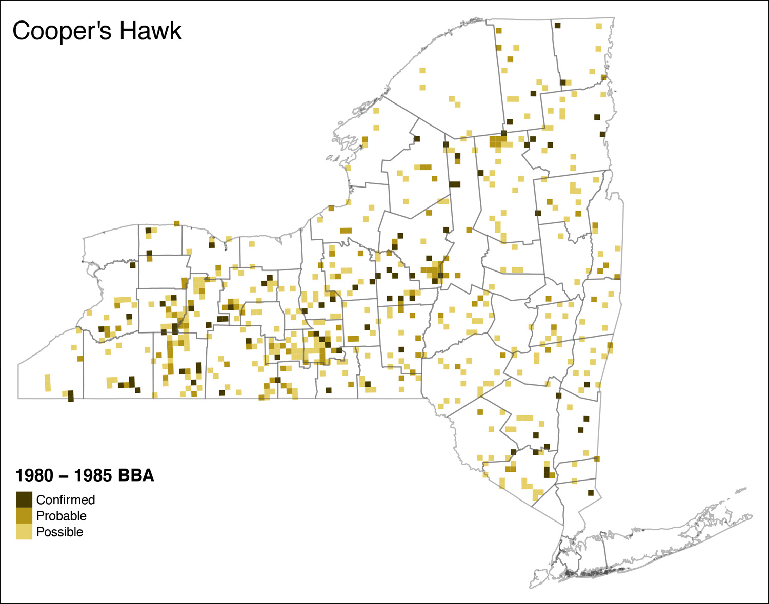 Cooper's Hawk Atlas I Map
