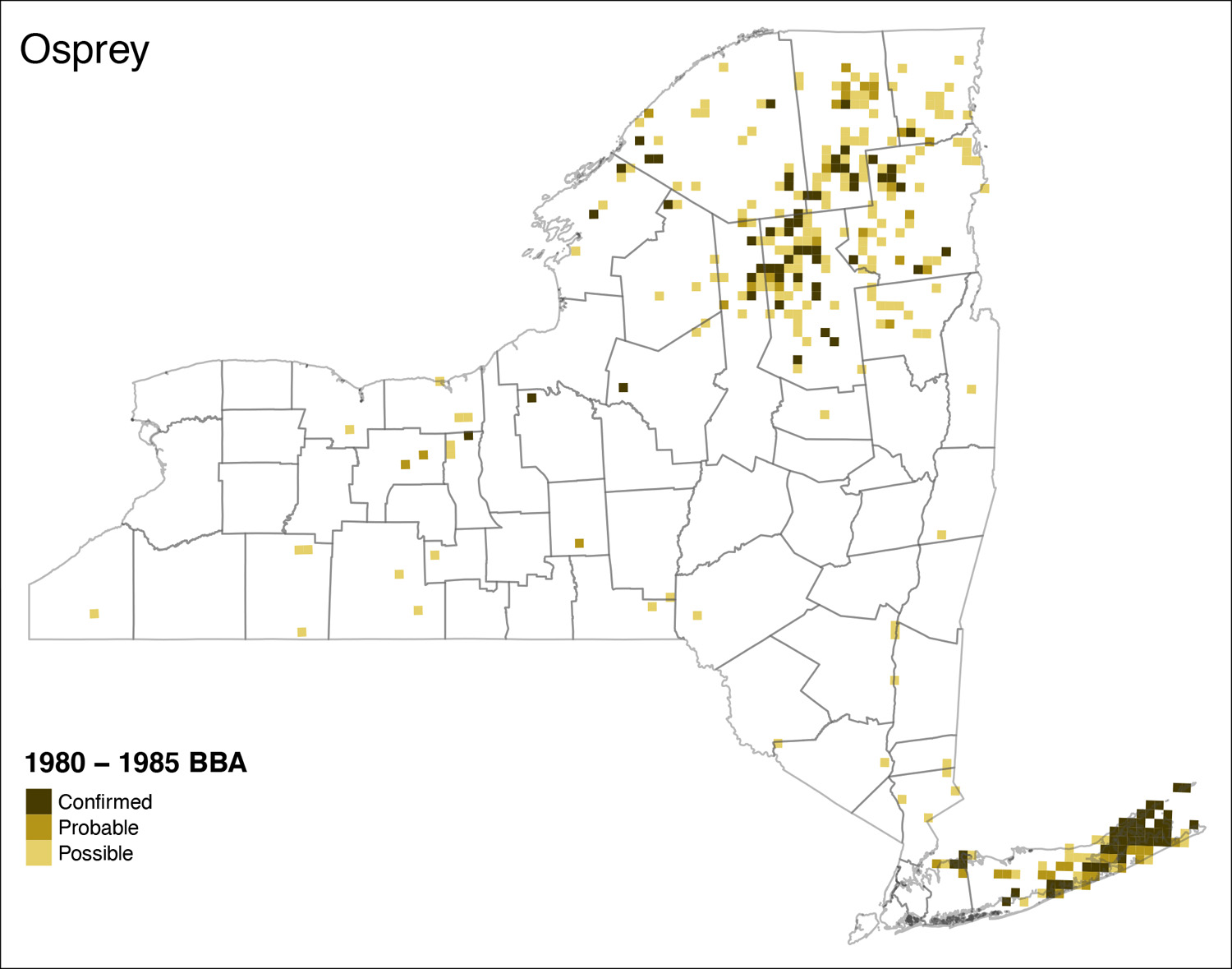 Osprey Atlas 1 Distribution