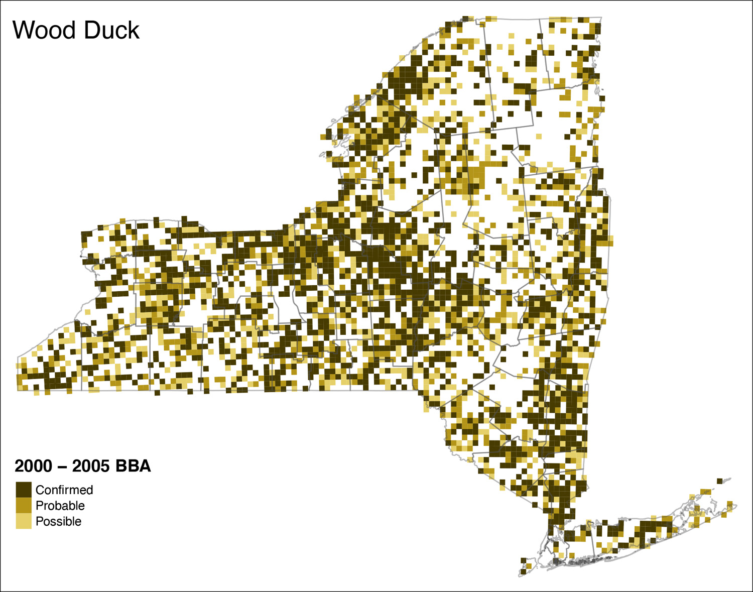 Wood Duck Atlas 1 Distribution